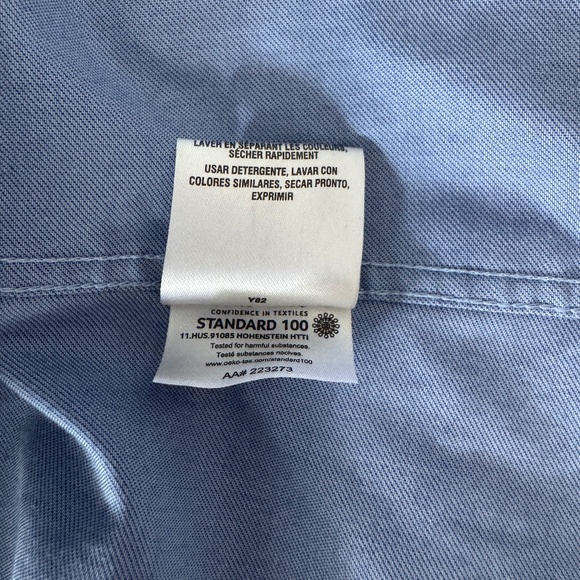 Tommy Hilfiger - Blue Long Sleeve Button Down Shirt - Picture 5 of 5